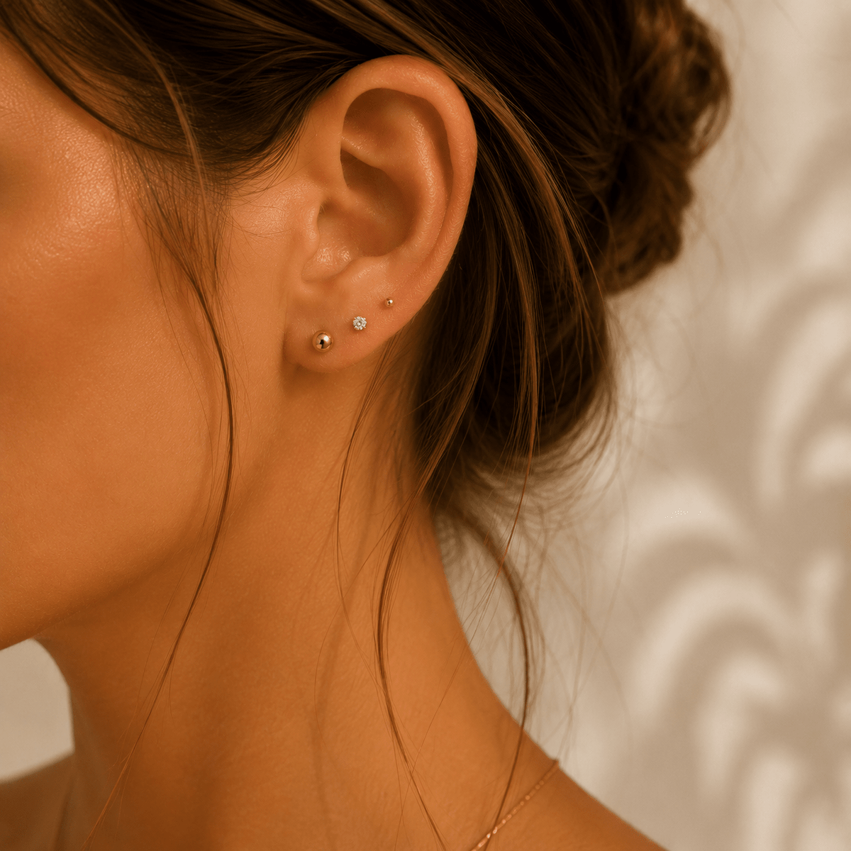 Stud Earrings - BEQUEEN PARIS