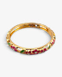 Bracelet Jonc Thaï Fleuri