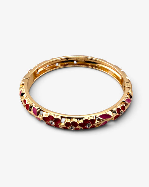 Bracelet Jonc Thaï Fleuri