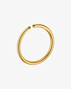 Anneau Ouvert en Titane ASTM F136 | Piercing Nez 0,8 × 6 mm - BEQUEEN