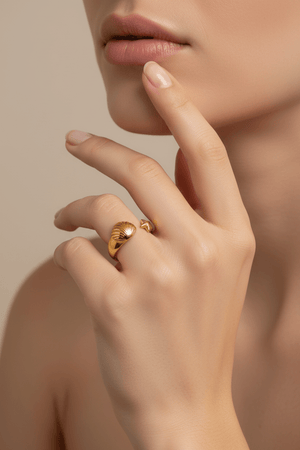 Bague Coquillage & Étoile de Mer - BEQUEEN PARIS