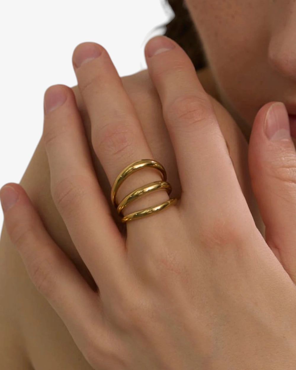 Bague Triple Anneau - BEQUEEN PARIS