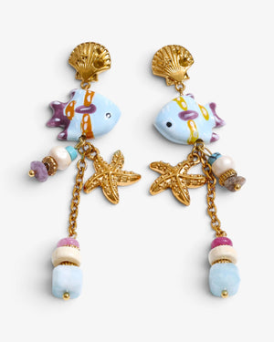 Boucles d'oreilles Bahia - BEQUEEN PARIS