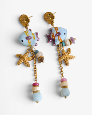 Boucles d'oreilles Bahia - BEQUEEN PARIS