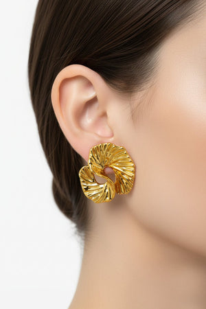 Boucles d'oreilles Dorine Sculptées - BEQUEEN PARIS