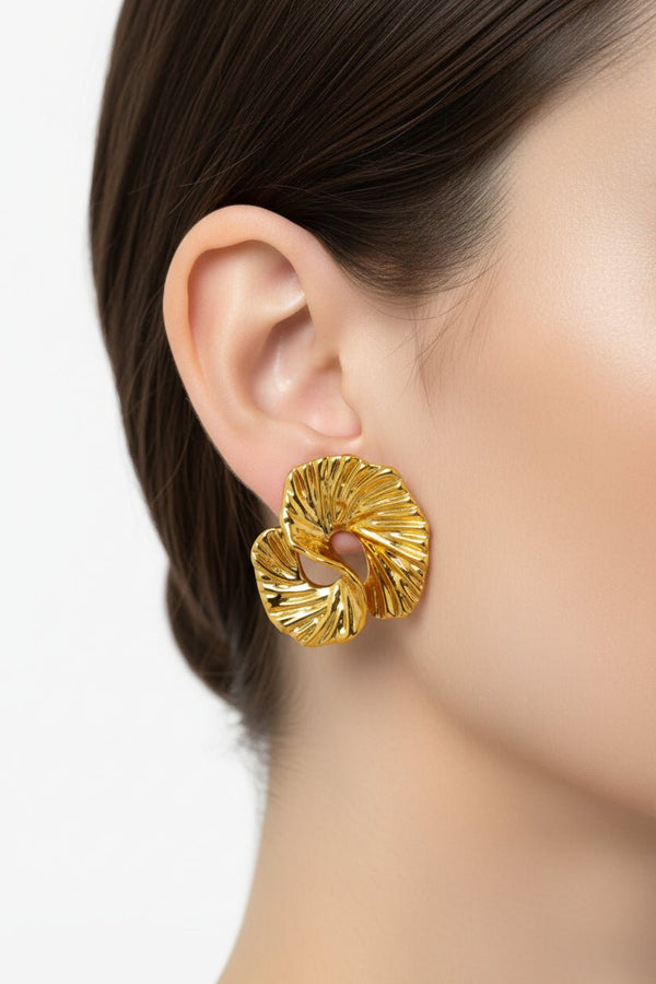 Boucles d'oreilles Dorine Sculptées - BEQUEEN PARIS