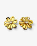 Boucles d'oreilles double Fleur - BEQUEEN PARIS