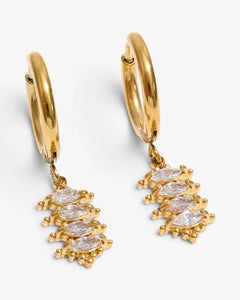 Boucles d'oreilles Éclat Celeste - BEQUEEN PARIS