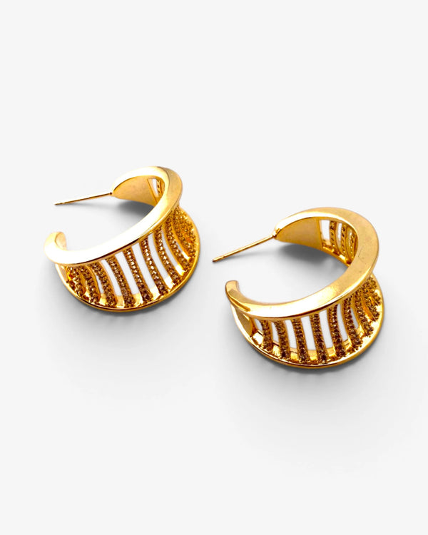 Boucles d'oreilles Éclat Riviera - BEQUEEN PARIS