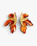 Boucles d'oreilles Fleur Aquarelle - BEQUEEN PARIS