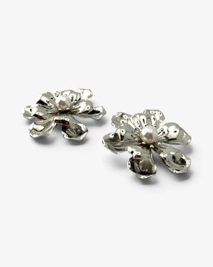 Boucles d'oreilles Fleur Perla - BEQUEEN PARIS