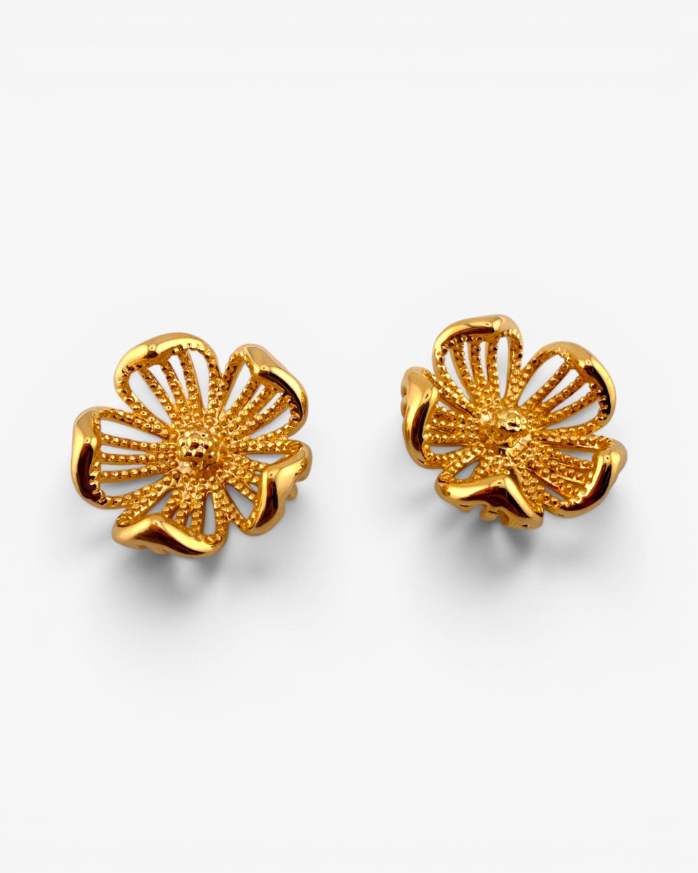 Boucles d'oreilles Flora Dorées - BEQUEEN PARIS