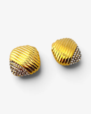 Boucles d'oreilles Golden Shell - BEQUEEN PARIS