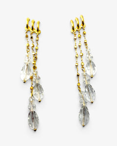 Boucles d'oreilles Goutte de Lumière - BEQUEEN PARIS