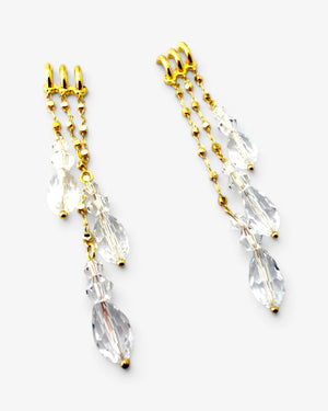 Boucles d'oreilles Goutte de Lumière - BEQUEEN PARIS