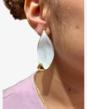 Boucles d'oreilles Goutte Ébène - BEQUEEN PARIS