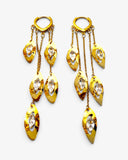 Boucles d'oreilles Nova Cascade Dorée - BEQUEEN PARIS
