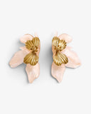 Boucles d'oreilles Orchidée Élégance - BEQUEEN PARIS