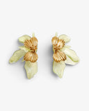 Boucles d'oreilles Orchidée Élégance - BEQUEEN PARIS