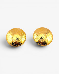 Boucles d'oreilles Rondes Dorées - BEQUEEN PARIS