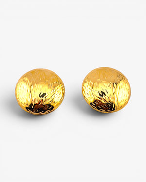 Boucles d'oreilles Rondes Dorées - BEQUEEN PARIS