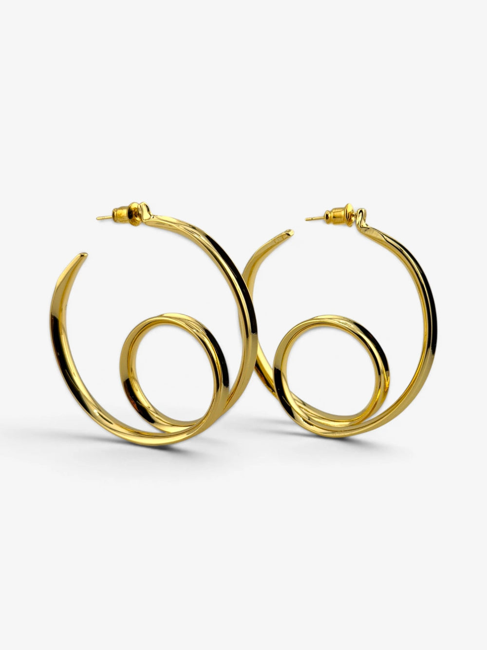 Boucles d'Oreilles Sculptées Sculpt Flow - BEQUEEN