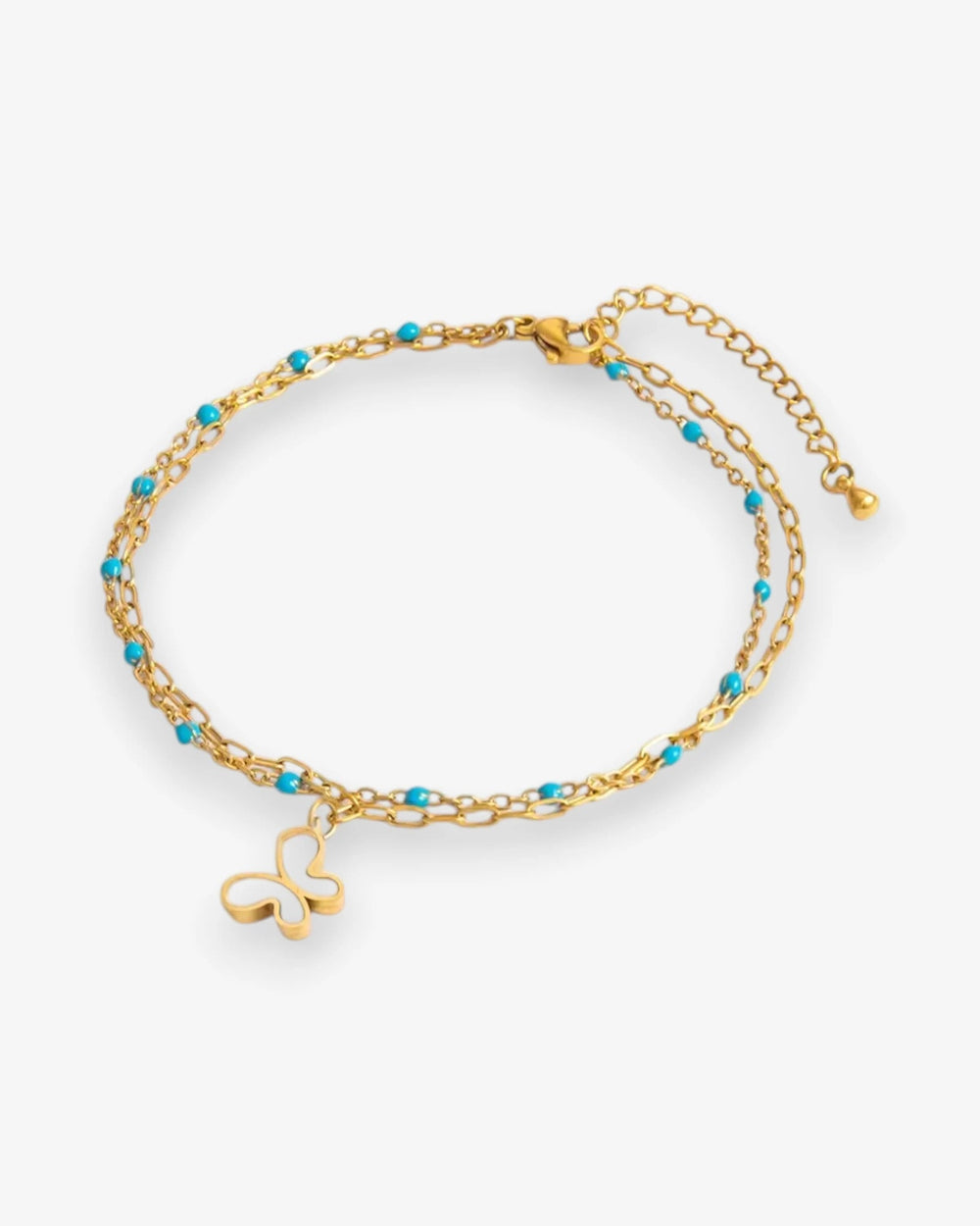 Bracelet de Cheville Papillon Aura - BEQUEEN PARIS