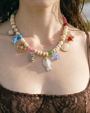 Collier à Charms Riviera – Acier inoxydable - BEQUEEN