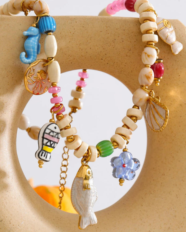 Collier à Charms Riviera – Acier inoxydable - BEQUEEN