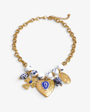 Collier Amulette Santorini - BEQUEEN PARIS