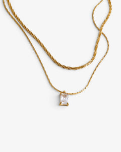 Collier Doré Double Rang Élégant - BEQUEEN PARIS