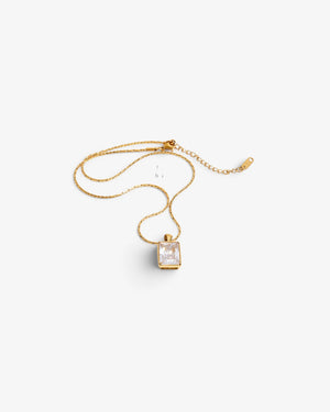 Collier Éclat Rectangulaire - BEQUEEN PARIS