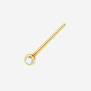 Piercing Nez Solitaire Serti – Titane - BEQUEEN