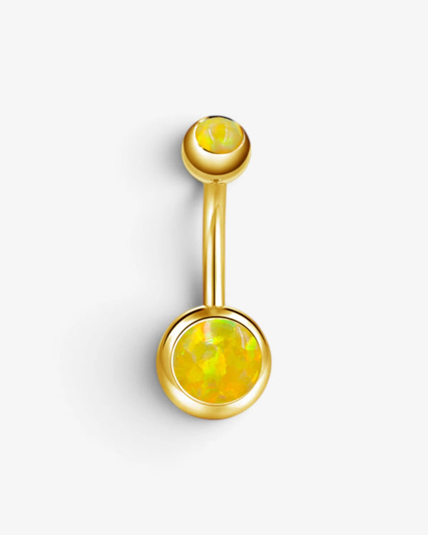 Piercing nombril Opale Solaire – Doré - BEQUEEN