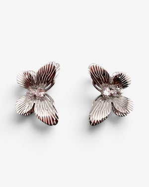 Puces d'oreilles Papillon Brillant Dorées - BEQUEEN PARIS