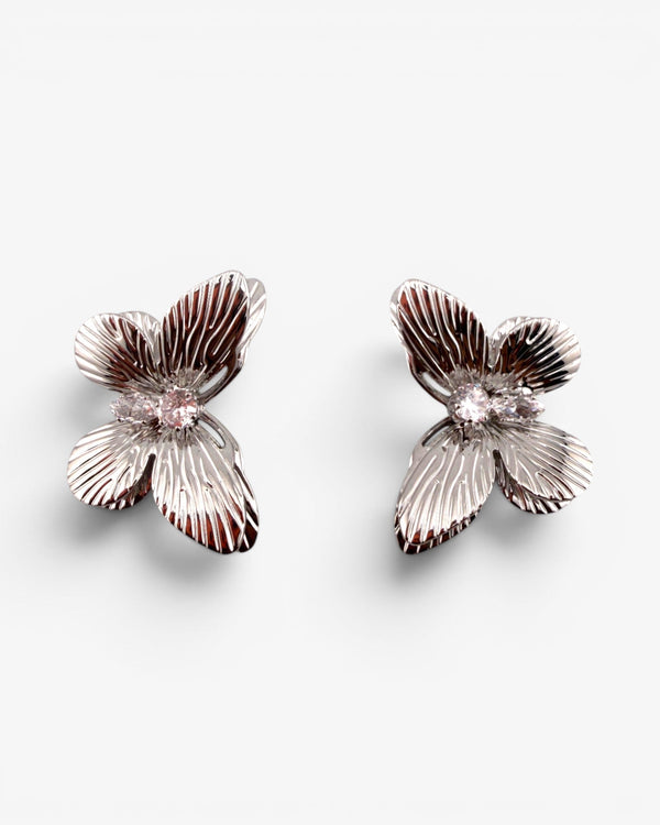Puces d'oreilles Papillon Brillant Dorées - BEQUEEN PARIS